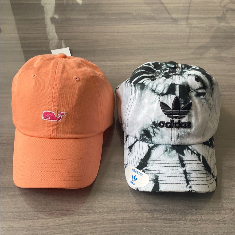 Vineyard Vines , adidas hat .  2 hats NWT
